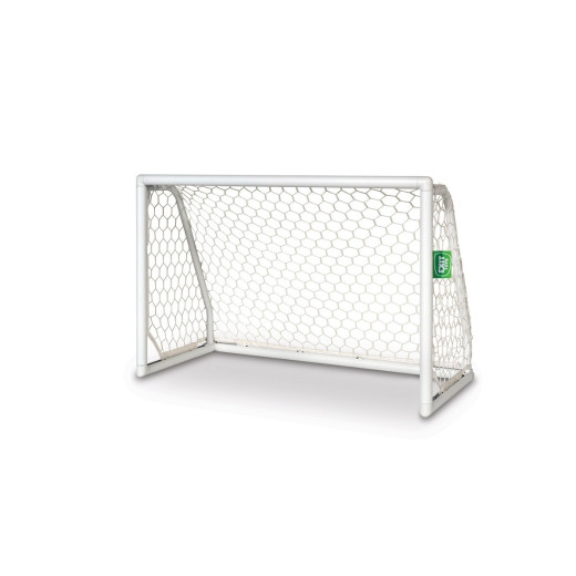 But de football Scala en aluminium blanc - 120x80cm - Exit Toys