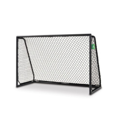 But de football Scala en aluminium noir - 180x120cm - Exit Toys