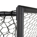 But de football Scala en aluminium noir - 300x200cm - Exit Toys