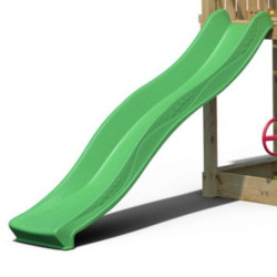 Glissière de toboggan de remplacement - 220cm - vert - Fungoo