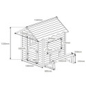 Maisonnette Enfants Bois FSC Schproutch - Abracadaprout