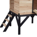 Maisonnette sur Pilotis Floutch avec Toboggan - Bois FSC Thermo-traité | Abracadaprout