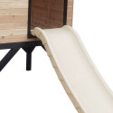 Maisonnette sur Pilotis Floutch avec Toboggan - Bois FSC Thermo-traité | Abracadaprout