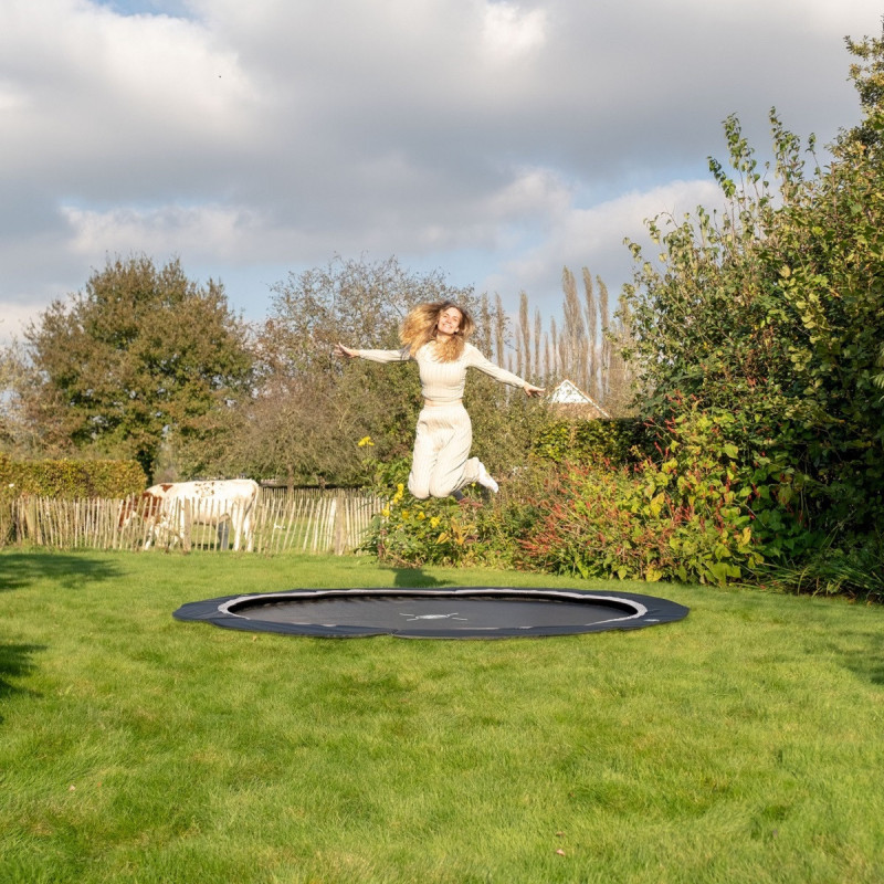 Trampoline InTerra - diam.427cm - installation enterrée - Exit Toys