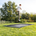 Trampoline InTerra - 244x366cm - installation enterrée - Exit Toys