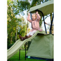 Tour de jeux IVY avec plate-forme, toit, toboggan et tente - Exit Toys