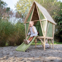 Maisonnette sur pilotis - en bois et tissu - Yuki 300 - Exit Toys