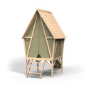 Maisonnette sur pilotis - en bois et tissu - Yuki 300 - Exit Toys