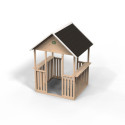 Maisonnette de jeux Panorama 100 - en bois de cyprès - Exit Toys