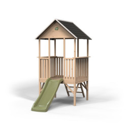 Maisonnette sur pilotis - en bois et tissu - Panorama 300 - Exit Toys