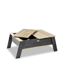 Table de jeux 146x94cm en bois massif avec sable Aksent  - Exit Toys