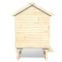 Cabane de jeux en bois brut Kangourou+, sur pilotis, Soulet