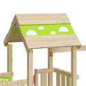 Station de jeux Zesty Xpression en bois avec toboggan et balançoires