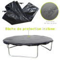 Trampoline sur pieds - noir - diam. 366cm - Soulet