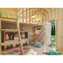 Cabane avec terrasse en épicéa naturel Tom - Palmako