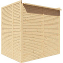 Bertilo Abris de jardin en bois Bois massif Marron 3.20m²
