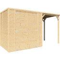 Bertilo Abris de jardin en bois Bois massif Marron 5.8m²