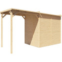Bertilo Abris de jardin en bois Bois massif Marron 5.8m²