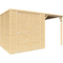 Bertilo Abris de jardin en bois Bois massif Marron 7.5m²