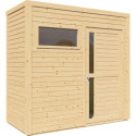 Bertilo Abris de jardin en bois Bois massif Marron 2.7m²
