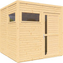 Bertilo Abris de jardin en bois Bois massif Marron 5.3m²