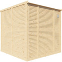 Bertilo Abris de jardin en bois Bois massif Marron 7m²