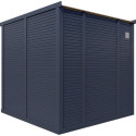 Bertilo Abris de jardin en bois Bois massif Gris 7m²