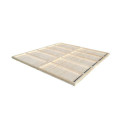 Bertilo Abris de jardin en bois Bois massif Marron 2.20m²