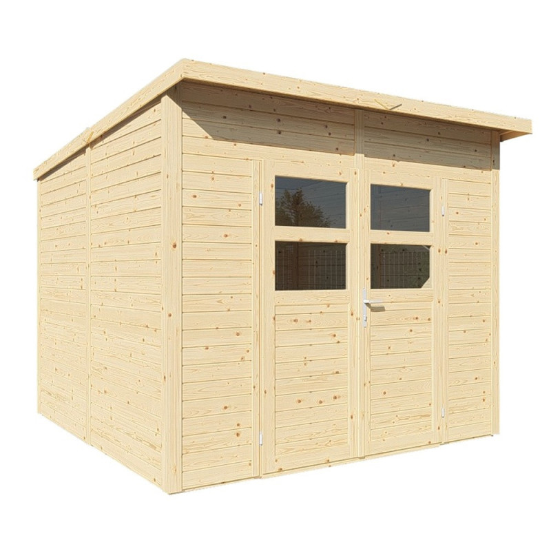 Bertilo Abris de jardin en bois Bois massif Marron 5.8m²