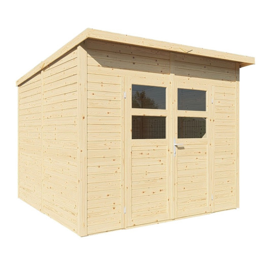 Bertilo Abris de jardin en bois Bois massif Marron 5.8m²