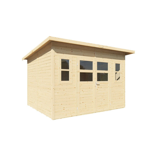 Bertilo Abris de jardin en bois Bois massif Marron 7.1m²