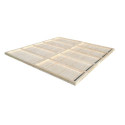 Bertilo Abris de jardin en bois Bois massif Gris 5.3m²