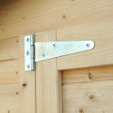 Bertilo Abris de jardin en bois Bois massif Marron 8m²