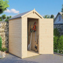 Bertilo Abris de jardin en bois Bois massif Marron 1.5m²