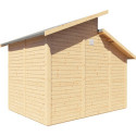 Bertilo Abris de jardin en bois Bois massif Marron 5.8m²
