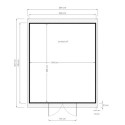 Bertilo Abris de jardin en bois Bois massif Marron 14.3m²