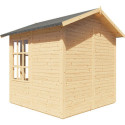 Bertilo Abris de jardin en bois Bois massif Marron 5.3m²