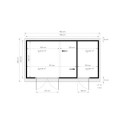 Bertilo Abris de jardin en bois Bois massif Marron 10.5m²