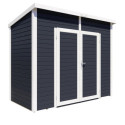 Bertilo Abris de jardin en bois Bois massif Gris 3m²