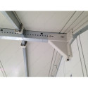 Grosfillex Abri de jardin résine PVC Gris 11.2m²