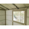 Grosfillex Abri de jardin résine PVC Gris 11.2m²
