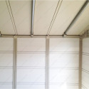 Grosfillex Abri de jardin résine PVC Gris 11.2m²