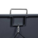 Kover By Trigano Cache-poubelles Gris Métal 1.05m²