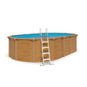Trigano Piscines Piscines acier Marron Acier galvanisé
