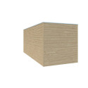 Gardenas Abris de jardin en bois Marron Bois massif 10.7m²