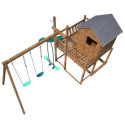 Soulet Stations de jeux Marron Bois massif