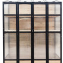 Arbour Serre adossée Noir 1.09m²