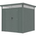 X-Metal Abri de jardin métal Vert Acier galvanisé 5.29m²