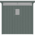 X-Metal Abri de jardin métal Vert Acier galvanisé 5.29m²