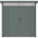 X-Metal Abri de jardin métal Vert Acier galvanisé 5.29m²